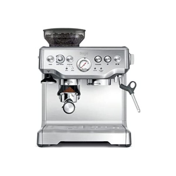 Sage Appliances SES875 the Barista Express, Siebträgermaschine, Gebürsteter Edelstahl