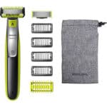 Philips OneBlade Face + Body QP2630/30 - Rasieren, Trimmen und Stylen für jede Haarlänge, austauschbare Klingen, Körper & Gesicht