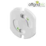 Offgridtec 20x Kindersicherung fuer Steckdose mit Drehmechanik - Steckdosensicherung Baby Kleinkind – Bild 5