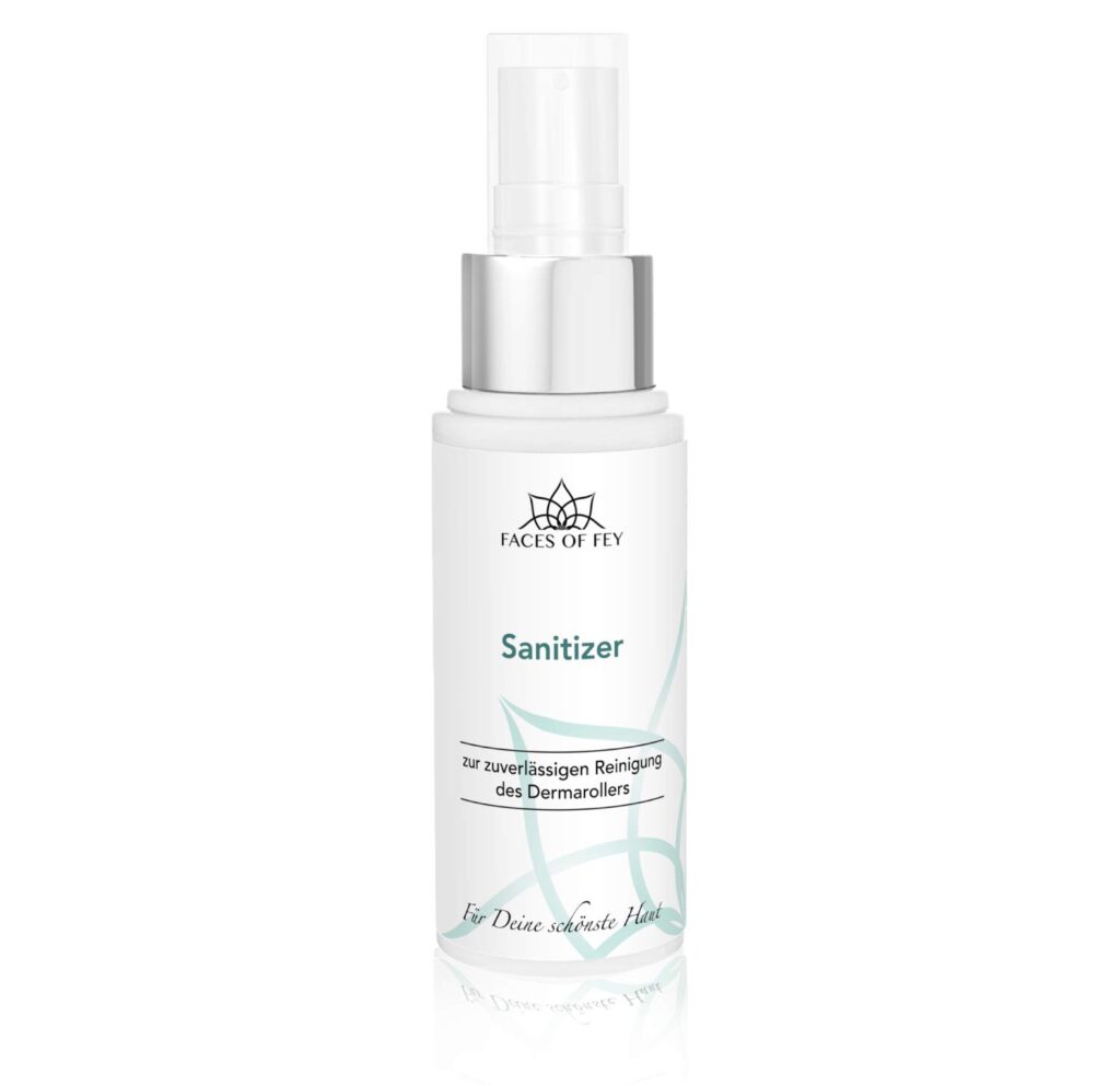 FACES OF FEY Dermaroller Sanitizer - Spray zur zuverlässigen Reinigung von Dermarollern und Dermapens