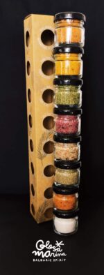 GLOSA MARINA Gourmet Salze, Salz aus Mallorca als ideales Gewürze Geschenkset/Salzset besondere Geschenke aus Meersalz, 8 x 25 g, 200 g – Bild 2