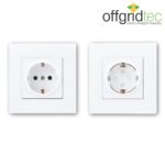 Offgridtec 20x Kindersicherung fuer Steckdose mit Drehmechanik - Steckdosensicherung Baby Kleinkind – Bild 2