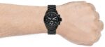 FOSSIL Herrenuhrenmaschine, 45mm Gehäusegrösse, Quarz-Chronographenwerk, Edelstahlarmband – Bild 3