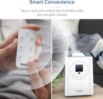 LEVOIT Ultraschall Luftbefeuchter 6L, Warm/Kalt Dampf 70 m² Humidifier mit 1-12H Timer, Feuchtesensor und Fernbedienung, Dual 360° drehbare Düsen, Aroma Diffusor für Baby Schlafzimmer – Bild 2