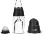 hotder Weinbelüfter Weindekanter Standfuss, Premium Wein-Dekantierer mit Venturieffekt, Wein Dekanter Dekantierer Rotwein Aerator Set Schnellest Ernüchternd Wein Belüfter (Wine Aerator) – Bild 4