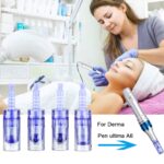 25 Stück Derma Stift A6 Nadeln Mikronadeln für Elektrische Derma Stift Ultima A6, Micro Nadel Inklusive 6PCS 12Pin + 6PCS 36Pin + 6PCS 42Pin + 7PCS Nano Round für Derma pen Ultima A6 Stift – Bild 2