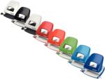 Leitz Büro Locher aus Metall, Für 30 Blatt, Anschlagschiene mit Formatangaben, Ergonomisches Design – Bild 7