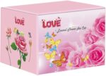 evecase Enamel Butterfly Flower Glas Kaffeetassen Teetasse Geschenke für Frauen.Personalisierte Geschenke für Mama y Freundin zum Geburtstag Weihnachtsgeschenke Muttertagsgeschenk – Bild 2