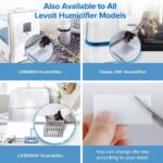 LEVOIT Aroma-Pads (12er-Pack) geeignet Luftbefeuchter LV600HH, LV550HH, LV450CH, Classic 200 – Bild 6