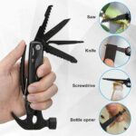 BIIB Geschenke für Männer, 12 in 1 Multifunktionswerkzeug, Camping Gadgets für Männer/Papa Weihnachtsgeschenke – Bild 5