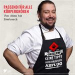YORA Grillschürze für Männer lustig – Bild 2