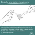 FACES OF FEY Dermaroller Sanitizer - Spray zur zuverlässigen Reinigung von Dermarollern und Dermapens – Bild 2