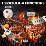 28-teiliges Edelstahl Grillset – Komplettes BBQ-Zubehör mit Koffer, Perfekt als Geschenk – Bild 2