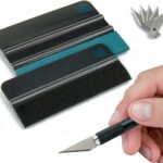 Rakel-Set von KING KONG STATE - hochwertiges Folierungs-Werkzeug-Set mit Präzisionsmesser und Folienrakel