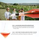 VINENCO Weinkühler Set mit Edelstahl-Kühlstab & Zubehör – Bild 6