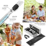 VINENCO Weinkühler Set mit Edelstahl-Kühlstab & Zubehör – Bild 5