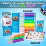 VULAVA Anti Stress Würfel - der Bunte Stresswürfel mit 6 lustigen Aktionen zum Stressabbau ist das Geschenk und Büro Spielzeug für alle Kollegen Studenten Freunde und Mitarbeiter mit schwachen Nerven – Bild 7