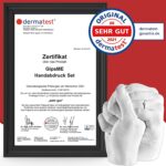 GipsME 3D Handabdruck Set für Paare - Alginat Gipsabdruckset , Weihnachtsgeschenke für Frauen – Bild 6