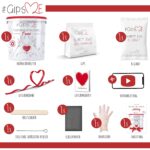 GipsME 3D Handabdruck Set für Paare - Alginat Gipsabdruckset , Weihnachtsgeschenke für Frauen – Bild 2