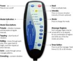 SNAILAX Massagesitzauflage mit Wärme- und Vibrationsfunktion für Rückenmassage und Köpermassage – Bild 8