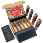 BBQ Grill Gewürze Geschenkset Männer I 5 erlesene Grillgewürze inkl. Rezepte