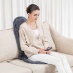 SNAILAX Massagesitzauflage mit Wärme- und Vibrationsfunktion für Rückenmassage und Köpermassage – Bild 5