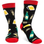 Lavley Lustige Socken – „Wenn du das lesen kannst, bring mir...“ (Bier, Sekt, Kaffee, Kuchen) – Bild 2