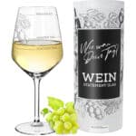getbrave Weinglas 530ml – „Wie war Dein Tag?“ Geschenkbox