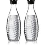SodaStream Glaskaraffe, Ersatzflaschen geeignet für die SodaStream Wassersprudler Crystal und Penguin