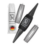 M. ROSENFELD Shisha Ice Bazooka Set - mit 2 verstärkten Kühlakkus und weichem Griffband, Verbesserter Eisschlauch Shisha, Schwarz, Shisha Zubehör Set - Mundstück + Kühlpad