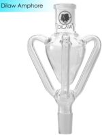 DILAW® TRIPHAN Shisha Edelstahl, Small + Medium + Big size + LED Licht, Wasserpfeife Kaminkopf Komplettset Molassefänger Base Closed Chamber 4 Anschlüssen Silikonschlauch Alumundstück Tabakkopf – Bild 8
