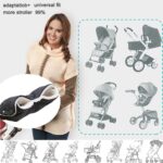 Kinderwagen Handwärmer,DIAOPROTECT Kinderwagen Handschuhe Handmuff mit Fleece Innenseite,Kinderwagenmuff Atmungsaktiv Wasserfest Winddicht, Universalgrösse für Kinderwagen Buggy,Radanhänger – Bild 4