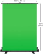 Elgato Green Screen - Ausfahrbares Chroma-Key-Panel, knitterfreies Material, ultraschneller Aufbau, für Hintergrundentfernung für Streaming, Videokonferenzen auf Instagram, TikTok, Zoom, Teams, OBS – Bild 13