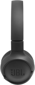 JBL Tune500BT On-Ear Bluetooth-Kopfhörer in Schwarz – Faltbarer, kabelloser Ohrhörer mit integriertem Headset – Musik Streaming bis zu 16 Stunden mit nur einer Akku-Ladung – Bild 4