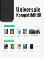 UGREEN 20W USB C Ladegerät USB C Netzteil PD 3.0 USB C Power Adapter Ladestecker kompatibel mit iPhone 13, 13 Pro, 13 Pro Max, 13 Mini, 12, 11, SE 2020, X, iPad Pro 2020, Galaxy S21, S20 usw – Bild 4