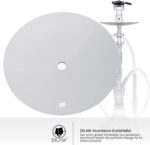 DILAW® Shisha Basic Kohleteller Aluminium, 24cm Big Size, Wasserpfeife Hookah, Zubehör Kohle-Teller, passt Universell für alle Shishas – Bild 4