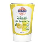 Sagrotan No-Touch Nachfüller Küchenseife Citrus – Für den automatischen Seifenspender – 5 x 250 ml Handseife im praktischen Vorteilspack – Bild 2