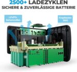 BLUETTI Tragbares Powerstation EB70 716Wh 1000W Solargenerator LiFePO4 Batterie mit 230V Steckdose Power Station(1400W Spitzenwert, 200W Solar) für Reise Camping Garten Wohnwagen – Bild 4