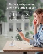 Anker 511 Nano 20W USB-C Ladegerät – Kompakt & Schnell für iPhone, iPad, Galaxy & Pixel (ohne Kabel) – Bild 3
