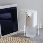 Auxmir Automatischer Desinfektionsspender 350ml Automatik Sprühspender mit Sensor Alkoholsprühgerät Infrarot Desinfektion, Elektrisch Berührungslos Alkoholspray für Küchen Bad Schule Hotel Büro – Bild 6