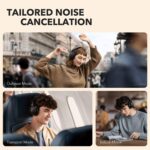 Soundcore by Anker Life Q30 Bluetooth Kopfhörer, Hybrid Active Geräuschisolierung, Individuelle Modi, Hi-Res Sound, EQ in App, 40h Akku, bequemer Halt, Verbindung von 2 Geräten – Bild 3