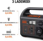 Jackery Explorer 240, 240Wh Tragbare Powerstation Mobiler Stromspeicher mit Reinen Sinuswellen 230V/200W Steckdose + USB, Mobile Stromversorgung für Outdoors, Unterwegs, Reise,und Camping – Bild 6