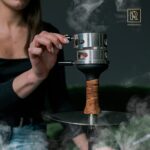 M. ROSENFELD Shisha Gabel Stecher Set – mit Phunnel Stopfen Hochwertiges Shisha Set mit Tabakgabel Lochstecher Phunnel-Stopfen aus Harz & Stylischer Aufbewahrungstasche - Shisha Zubehör – Bild 7