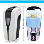 Automatischer Desinfektionsmittelspender mit Sensor. Berührungsloser Desinfektionsmittelspender mit einem 1000 ml Nachfüllbehälter – Bild 3