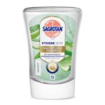 Sagrotan No-Touch Nachfüller Aloe Vera – für den automatischen Seifenspender – 5 x 250 ml Handseife im praktischen Vorteilspack – Bild 2