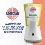 Sagrotan No-Touch Nachfüller Küchenseife Citrus – Für den automatischen Seifenspender – 5 x 250 ml Handseife im praktischen Vorteilspack – Bild 5