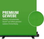 Elgato Green Screen - Ausfahrbares Chroma-Key-Panel, knitterfreies Material, ultraschneller Aufbau, für Hintergrundentfernung für Streaming, Videokonferenzen auf Instagram, TikTok, Zoom, Teams, OBS – Bild 5