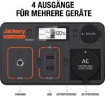 Jackery Explorer 240, 240Wh Tragbare Powerstation Mobiler Stromspeicher mit Reinen Sinuswellen 230V/200W Steckdose + USB, Mobile Stromversorgung für Outdoors, Unterwegs, Reise,und Camping – Bild 7