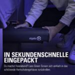 Elgato Green Screen - Ausfahrbares Chroma-Key-Panel, knitterfreies Material, ultraschneller Aufbau, für Hintergrundentfernung für Streaming, Videokonferenzen auf Instagram, TikTok, Zoom, Teams, OBS – Bild 7