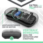 Bluefin Fitness Ultra Slim Power Vibrationsplatte | Fett verlieren und Fitnesstraining von Zuause | 5 Trainingsprogramme + 180 Stufen | Bluetooth Lautsprecher | Einfache Aufbewahrung |Schlankes Design – Bild 5